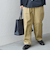 SHIPS any: スプリット レザー トートバッグ (クラッチバッグ付き) 25SS◇