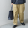 SHIPS any: スプリット レザー トートバッグ (クラッチバッグ付き) 25SS◇
