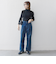 【SHIPS any別注】Lee: バック レースアップ デニム パンツ 25SS