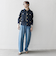 SHIPS any: ツイード シングル ポケット ジャケット［NAVY BLUE］