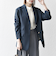 SHIPS any: オックス シングル テーラード ブレザー ジャケット［NAVY BLUE］