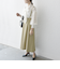 SHIPS any:〈洗濯機可能〉オックス フレア サスペンダースカート［NAVY BLUE］