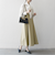SHIPS any:〈洗濯機可能〉オックス フレア サスペンダースカート［NAVY BLUE］