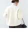 【WEB限定】〈手洗い可能〉キルティング ジャカード カーディガン
