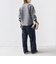 【WEB限定】〈手洗い可能〉キルティング ジャカード カーディガン