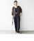 《一部追加予約》【WEB限定】〈手洗い可能〉キルティング ジャカード カーディガン