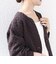 【WEB限定】〈手洗い可能〉キルティング ジャカード カーディガン