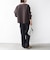 【WEB限定】〈手洗い可能〉キルティング ジャカード カーディガン