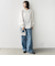 〈手洗い可能〉エアリー フロント フリル デザイン ブラウス