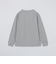 【WEB限定】SHIPS:〈抗菌防臭〉ワンポイントロゴ ハイゲージバーズアイ ダブルフェイス 長袖Tシャツ
