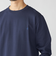 【WEB限定】SHIPS:〈抗菌防臭〉ワンポイントロゴ ハイゲージバーズアイ ダブルフェイス 長袖Tシャツ