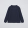 【WEB限定】SHIPS:〈抗菌防臭〉ワンポイントロゴ ハイゲージバーズアイ ダブルフェイス 長袖Tシャツ