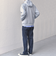 【WEB限定】SHIPS any: ポンチ プルオーバー パーカー 25SS (セットアップ対応)◇