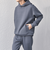 【WEB限定】SHIPS any: ポンチ プルオーバー パーカー 25SS (セットアップ対応)◇