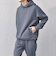 【WEB限定】SHIPS any: ポンチ プルオーバー パーカー 25SS (セットアップ対応)◇
