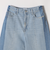 SHIPS any:〈洗濯機可能〉サイドライン ストレート ワイド デニム パンツ［SHIPS any DENIM］