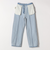 SHIPS any:〈洗濯機可能〉サイドライン ストレート ワイド デニム パンツ［SHIPS any DENIM］