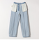 SHIPS any:〈洗濯機可能〉サイドライン ストレート ワイド デニム パンツ［SHIPS any DENIM］