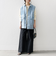 SHIPS any:〈洗濯機可能〉デニム ベスト［SHIPS any DENIM］