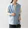 SHIPS any:〈洗濯機可能〉デニム ベスト［SHIPS any DENIM］