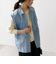 SHIPS any:〈洗濯機可能〉デニム ベスト［SHIPS any DENIM］