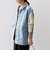SHIPS any:〈洗濯機可能〉デニム ベスト［SHIPS any DENIM］