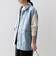 SHIPS any:〈洗濯機可能〉デニム ベスト［SHIPS any DENIM］