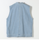 SHIPS any:〈洗濯機可能〉デニム ベスト［SHIPS any DENIM］
