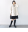 【WEB限定】〈着丈が選べる/手洗い可能〉裏毛 フレア チュニック