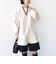 【WEB限定】〈着丈が選べる/手洗い可能〉裏毛 フレア チュニック