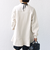 【WEB限定】〈着丈が選べる/手洗い可能〉裏毛 フレア チュニック