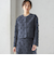 〈セレモニー対応可〉IFANSI ノーカラー ジャケット（セットアップ対応）