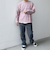 【SHIPS any別注】sports wear: レトロ カラー ボーダー Tシャツ (ロンT)◇
