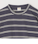 【SHIPS any別注】sports wear: レトロ カラー ボーダー Tシャツ (ロンT)◇