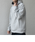 【WEB限定】SHIPS any: ダブルフェイス ポンチ スナップボタン パーカー 25SS◇