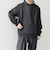【WEB限定】SHIPS any: ダブルフェイス ポンチ スナップボタン パーカー 25SS◇