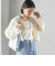 BEAURE:パーティション レザー バッグ 小