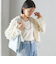 BEAURE:パーティション レザー バッグ 小