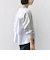 【WEB限定】〈手洗い可能〉布帛 コンビ Vネック カーディガン