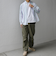 SHIPS any: BEZ TEXTILE マルチカラー ストライプ / ソリッド ボタンダウン シャツ◇