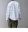 SHIPS any: BEZ TEXTILE マルチカラー ストライプ / ソリッド ボタンダウン シャツ◇