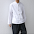 SHIPS any: BEZ TEXTILE マルチカラー ストライプ / ソリッド  スタンドカラー シャツ◇