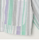 SHIPS any: BEZ TEXTILE マルチカラー ストライプ / ソリッド  スタンドカラー シャツ◇