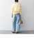 SHIPS any:〈手洗い可能〉バルキー シアー Vネック ニット プルオーバー