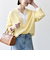 SHIPS any:〈手洗い可能〉バルキー シアー Vネック ニット プルオーバー