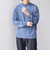 SHIPS any:〈手洗い可能〉ハイゲージ ニット モックネック Tシャツ◇
