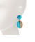 SHIPS any: アクリル ウッド ピアス