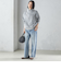【SHIPS別注】LOGAN KNITTING MILLS: ハーフ ジップ プルオーバー