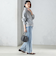 【SHIPS別注】LOGAN KNITTING MILLS: ハーフ ジップ プルオーバー