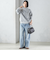 【SHIPS別注】LOGAN KNITTING MILLS: ハーフ ジップ プルオーバー